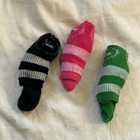 BARELY WORN Vintage PINK VS Preppy Sporty Knee Socks Y2K RARE -Green - Picture 6 of 7